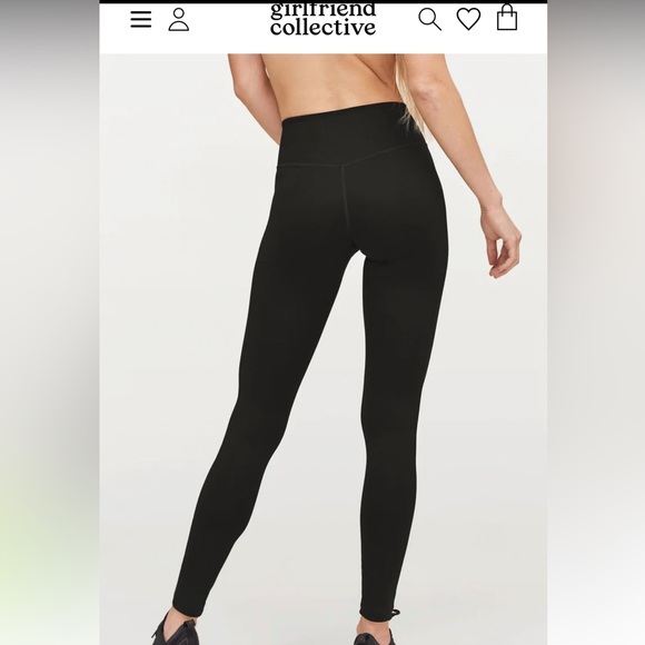 Girlfriend Collective black leggings - Picture 2 of 5